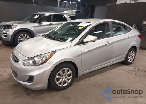 2012 Hyundai Accent Gls из США, поврежденный, VIN KMHCT4AE7CU222193